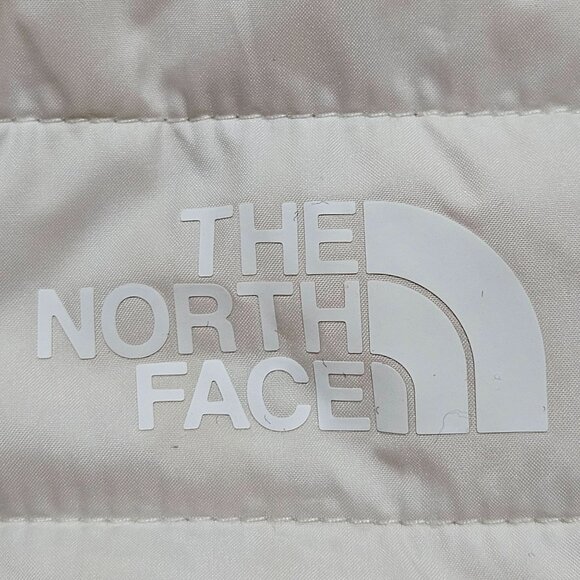 The North Face Canyonlands Hybrid Woman's Ivory Lightweight Quilted Jacket Flaw - Picture 3 of 16